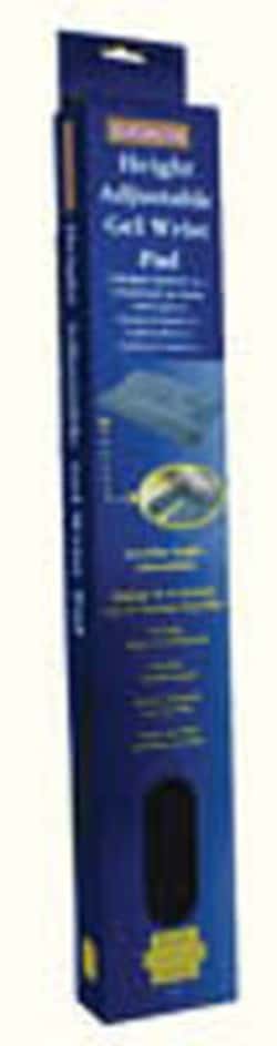 Kensington Kensington height-adjustable gel wrist rest, black Black | Buy Online | Kensington&trade; | Fisher Scientific