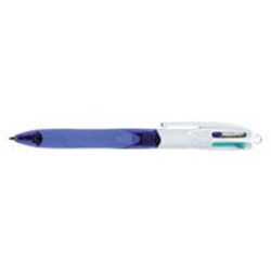 Bic Ballpoint pen, Bic 4-Colour, fashion grip pen, pack of 12 | Buy Online | Bic&trade; | Fisher Scientific