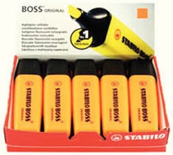 Stabilo Stabilo Boss highlighter pen, orange | Buy Online | Stabilo&trade; | Fisher Scientific
