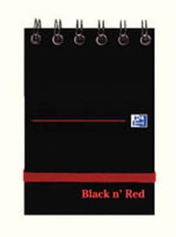 Black N' Red Professional twinwire headbound reporters notebook, A7 | Buy Online | Black N' Red&trade; | Fisher Scientific