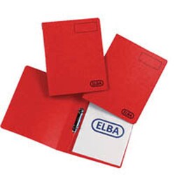 Elba Pressboard ring binder, A4, 25mm, red, Elba Red | Buy Online | Elba&trade; | Fisher Scientific