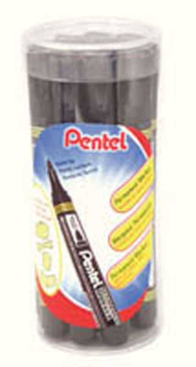 Pentel™ Pentel permanent bullet marker, black Pens Fisher Scientific