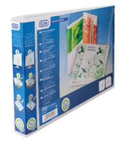 Elba Elba Polyvision landscape presentation binder, maxi 4D-ring | Buy Online | Elba&trade; | Fisher Scientific