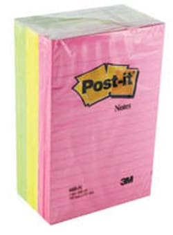 Post-it Post-it notes, large format feint ruled | Buy Online | Post-it&trade; | Fisher Scientific