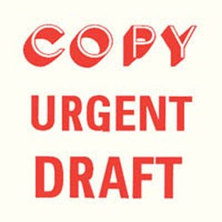 X-Stamper Xstamper three-in-one stamp, 'Copy', 'Urgent' and 'Draft' | Buy Online | X-Stamper&trade; | Fisher Scientific