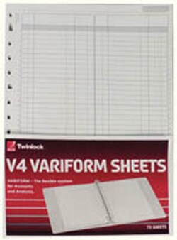 Twinlock Double ledger sheets, pack of 75 pages | Buy Online | Twinlock&trade; | Fisher Scientific