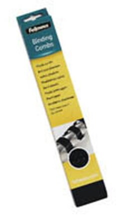 Fellowes Document binding comb, for professional-looking bound documents, 19mm black | Buy Online | Fellowes&trade; | Fisher Scientific
