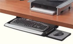 Fellowes Keyboard drawer, with height adjustable keyboard tray | Buy Online | Fellowes&trade; | Fisher Scientific