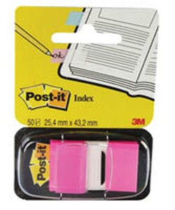 Post-it Post-it Index, bright pink Pink | Buy Online | Post-it&trade; | Fisher Scientific