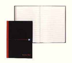 Black N' Red Manuscript book, A4 (297mm x 210mm), Black n' Red | Buy Online | Black N' Red&trade; | Fisher Scientific