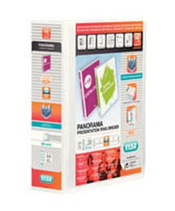 Elba Elba A4 panorama presentation ring binder, 65mm, 4D, white White | Buy Online | Elba&trade; | Fisher Scientific
