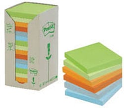 Post-it Post-it recycled notes tower, 76mm x 76mm | Buy Online | Post-it&trade; | Fisher Scientific