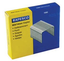 Rapesco Rapesco staples, 923 Series, 14mm, pack of 4000 | Buy Online | Rapesco&trade; | Fisher Scientific