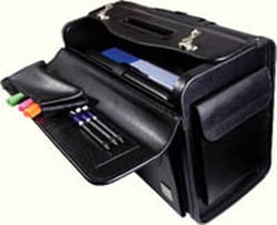 Monolith Data/catalogue wheelie pilot's case with fixed base wheels and retractable handle | Buy Online | Monolith&trade; | Fisher Scientific