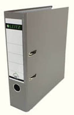 Leitz Lever arch file, polypropylene, A4, 80mm, grey, Leitz Gray | Buy Online | Leitz&trade; | Fisher Scientific