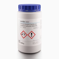 PENTA CHEMICALS Potassium Hydroxide Flakes, Analytical Grade, Penta Chemicals