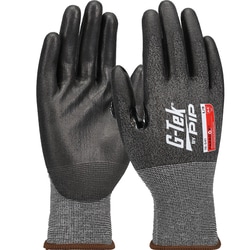 PIP G-Tek™ Paradox™ PolyKor™ Blended Glove with Polyurethane Coated Flat Grip on Palm and Fingers, 21 Gauge