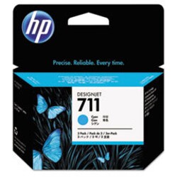 Enterprise Technology Solutions&nbsp;HP 711, (cz134a) 3-Pack Cyan Original Ink Cartridges