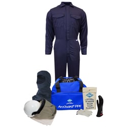 National Safety Apparel™ 8 Cal ArcGuard™ Protera Arc Flash Kit with FR Coverall (10)