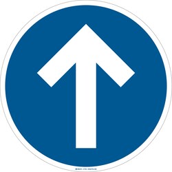 Brady&trade;&nbsp;Directional Arrow Floor Sign