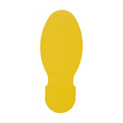 Brady ToughStripe Max Floor Marking Footprint Yellow | Buy Online | Brady&trade; | Fisher Scientific