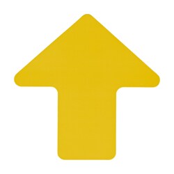 Brady ToughStripe Max Floor Marking Arrow Yellow | Buy Online | Brady&trade; | Fisher Scientific