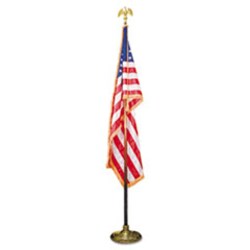 Enterprise Technology Solutions&nbsp;Deluxe U.S. Flag and Staff Set, 60