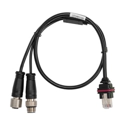 Brady™ RJ50 to M12 Male Power and M12 Female Communications Cable