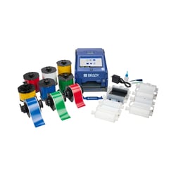 Brady&trade;&nbsp;i4311 Label Printer Pipe Marker Kit WiFi/BT NA, Blue, Gray