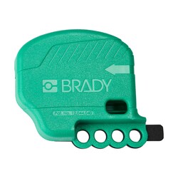 Brady Mini All Purpose Cable Lockout Green | Buy Online | Brady&trade; | Fisher Scientific
