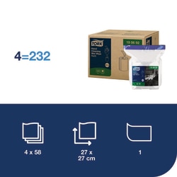 Tork Tork Ricarica per panni umidificati per la pulizia delle mani White | Buy Online | Tork | Fisher Scientific