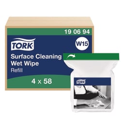 Tork Surface Cleaning Wet Wipe Bucket W15 Refill Only | Buy Online | Tork | Fisher Scientific