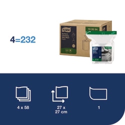 Tork Surface Cleaning Wet Wipe Bucket W15 Refill Only | Buy Online | Tork | Fisher Scientific