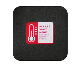 M+A Matting Sure Stride Impressions Mat, Health Check, Case of 6