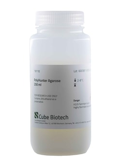 CUBE BIOTECH POLYHUNTER AGAROSE 50PCT 250ML, Quantity: Each of 1