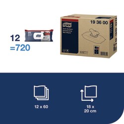 Tork Surface Disinfectant Wet Wipes Unscented | Buy Online | Tork | Fisher Scientific