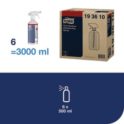 Tork Surface Disinfectant Spray Unscented | Buy Online | Tork | Fisher Scientific