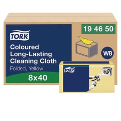 Tork Long-Lasting Multipurpose Cleaning Cloth W8 Yellow | Buy Online | Tork | Fisher Scientific