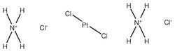 Ammonium tetrachloroplatinate(II), 51 to 54% Pt, ACROS Organics 5g; Glass