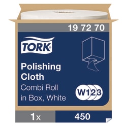 Tork Polishing Cleaning Cloth W1/2/3 White | Buy Online | Tork | Fisher Scientific