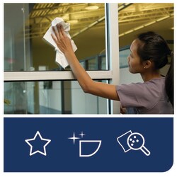 Tork Polishing Cleaning Cloth W1/2/3 White | Buy Online | Tork | Fisher Scientific