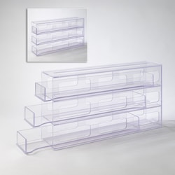 Poltex&nbsp;ACD Cold Storage Rack - 3 Tier, 5 Boxes Deep