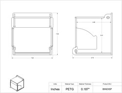 Poltex Bulk Storage Bin - Front Drop Door Tape | Buy Online | Poltex | Fisher Scientific
