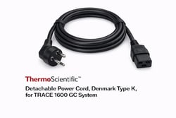 Thermo Scientific&trade;&nbsp;Detachable Power Cord, Denmark Type K