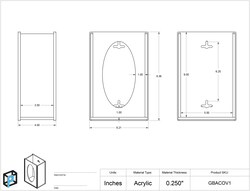 Poltex Acrylic Glove Box Holder - Wall Mount 1 Box | Buy Online | Poltex | Fisher Scientific