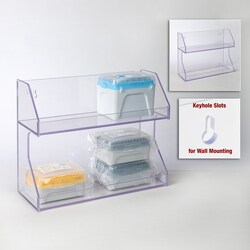 Poltex Stable Stack Tip Box Shelf Wall Mount | Buy Online | Poltex | Fisher Scientific