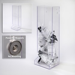 Poltex&nbsp;Bulk Protective Eyewear Dispenser - 25 in.