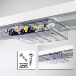 Poltex Undermount Low Pro Pipettor Holder - 5 Position Screw Mount | Buy Online | Poltex | Fisher Scientific