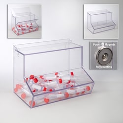 Poltex&nbsp;Bulk Bin With Lid - 12 in. Wide Comp