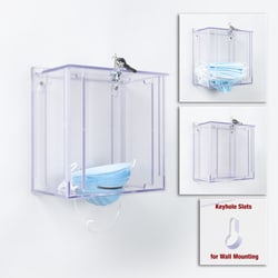 Poltex Bulk 3-Ply/N95 Mask Holder - Cam Lock Wall Mount | Buy Online | Poltex | Fisher Scientific